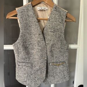 Tory Burch tweed vest size 2